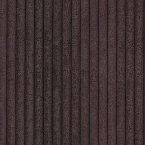 Divano marrone allungabile/con contenitore con rivestimento in velluto a coste 234 cm Sara – Ropez