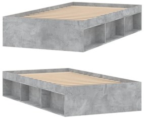 Giroletto grigio cemento 90x190 cm
