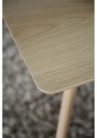 Tavolo da pranzo pieghevole con piano in legno di frassino 190x90 cm Yumi - Rowico