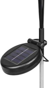 Lampada decorativa solare con sensore LED/1,2V 3000K 73 cm 600 mAh IP44