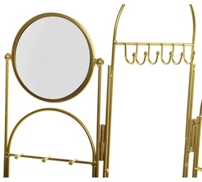 Portagioie Verticale DKD Home Decor Specchio Metallo (45 x 10,5 x 51,5 cm) (46 x 10,5 x 51,5 cm)