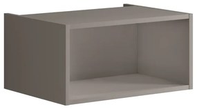 Pensile bagno Brera laccato opaco grigio londra P 45.3 x L 59.5 x H 30 cm