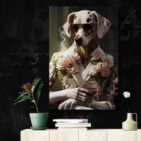 Stampa su tela – Gangster animale femmina dalmata