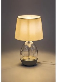 Rabalux 74227 - Lampada da tavolo APOLONIA 1xE27/40W/230V bianco