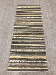 Loribaft Tappeto 80x200 Beige (Iran) Annodato A Mano