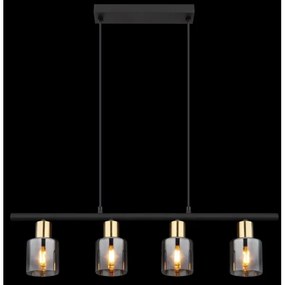 Globo 54310-4H - Lampadario a sospensione con filo HOLLSY 4xE14/25W/230V