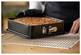 Stampo da forno in acciaio inox adatto per torta 24x24 cm – Blomsterbergs