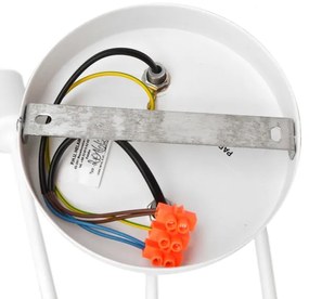 Lampadario a soffitto per bambini OXFORD 2xE27/15W/230V bianco