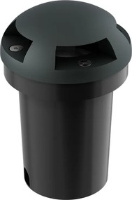 Faretto Calpestabile GU10 4 Direzioni IP66 - Doppio Pressacavo