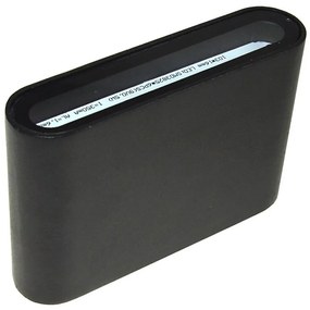 Applique LED da esterno FLOW LED/3W/230V IP54 nero