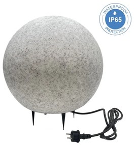 Lampada da esterno LUMISTONE 1xE27/15W/230V IP65 Ø 38 cm