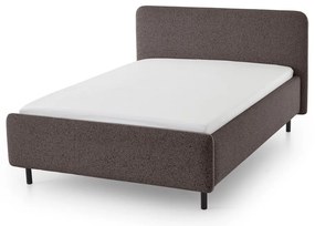 Letto matrimoniale imbottito color antracite rete non inclusa 140x200 cm Primo – Meise Möbel