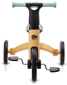 KINDERKRAFT - Bicicletta a spinta per bambini 3in1 4TRIKE giallo/menta