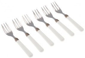 Forchette da Dolce Set 6pz - Osteria Posate Colorate Moderne