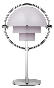 GUBI - Multi-Lite Portable Lampada da Tavolo Cromo/Pale Lilac GUBI