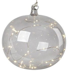 Markslöjd 704863 - Decorazione natalizia LED LINA 20xLED/0,6W/4,5V grigio