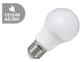 Lampadina LED 12-24V ac/dc 8W, E27, a Bassa Tensione Colore  Bianco Naturale 4.000K