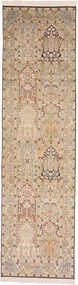 Cashmere Silk Tappeto 80x300 (Indian) Annodato A Mano