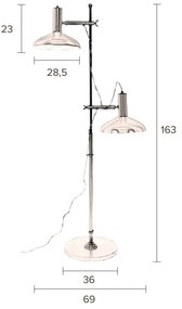 Lampada da terra Karish - Dutchbone