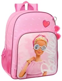 Zaino Scuola Barbie Girl Rosa 33 x 42 x 14 cm