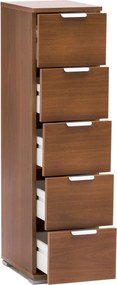 GLICH - cassettiera 5 cassetti