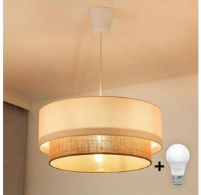 Brilagi - Lampadario LED su cavo BOHO STYLE 1xE27/15W/230V Ø 40 cm