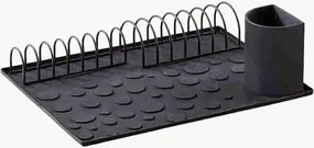Set scolapiatti in silicone Diish Black 4 pz