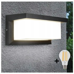 Applique a LED da esterno NEELY 1xE27/9W/230V 3000K IP54 antracite