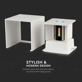 Applique LED da esterno LED/11W/230V 3000K IP65 bianco