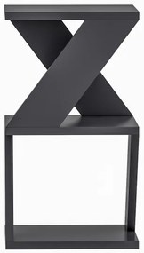 Tavolino ALBENI 50x30 cm antracite