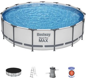 Piscina tonda fuori terra steel pro max Bestway 457xH107 -56488
