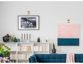 Globo 41925M - Illuminazione a LED per specchi da bagno PEPE LED/10W/230V IP44 oro