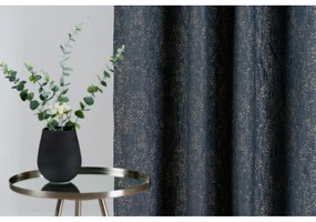 Tenda blu scuro-grigio 135x280 cm Wayland - Mendola Fabrics