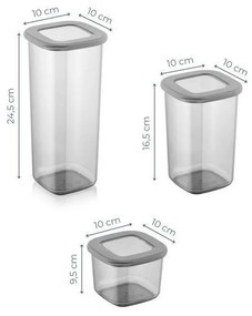 Dózy v sadě 18 ks na mouku/na těstoviny Fresco – Hermia