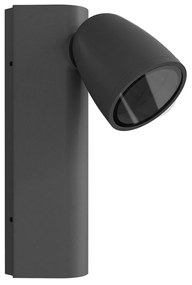 Applique da Esterno GU10 Orientabile IP65 Serie AXIS - Grigia