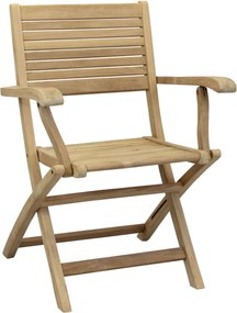 ORATOR - set tavolo in teak cm 160/240 x 90 x 77 h con 6 poltrone Orator