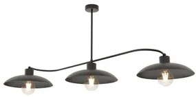 Lampadario a sospensione FOSTER 3 Black