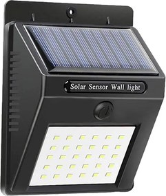 Faretto Solare da parete a LED 1200mAH con sensore di movimento...