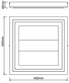 Brilliant-Plafoniera LED dimmerabile RHEA LED/24W/230V