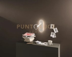 Applique plate a led bianco led 8w 3000k 560lm orientabile