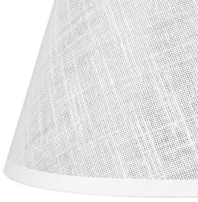 Paralume di ricambio ANTONIO E14 140x160 mm bianco