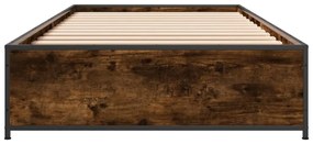 Giroletto rovere fumo 100x200 cm in legno multistrato e metallo