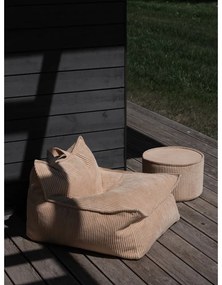 Pouf a sacco per bambini marrone chiaro con rivestimento in velluto a coste Chair – Wigiwama