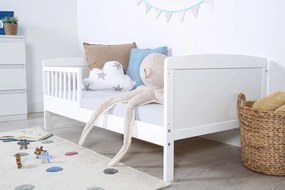 Letto per bambini Junior bianco 160x70 cm