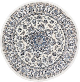 Nain Tappeto 200x200 Beige (Iran) Annodato A Mano
