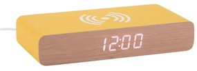 Sveglia digitale con ricarica wireless Retro Flat LED – Karlsson