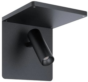 Eglo 67563 - LED Applique con mensola CIGLIE LED/8,1W/230V nero