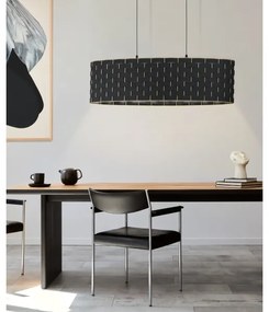 Eglo 99613 - Lampadario su corda MARASALES 2xE27/40W/230V