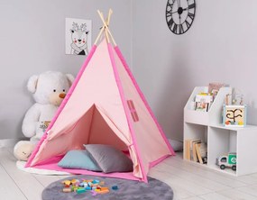 Tenda Teepee, casa per bambini rosa 120 x 120 cm