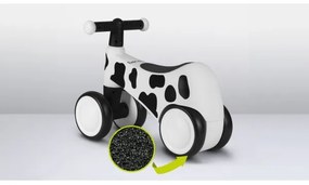 Lionelo - Bici a spinta SAMMY nero/bianco